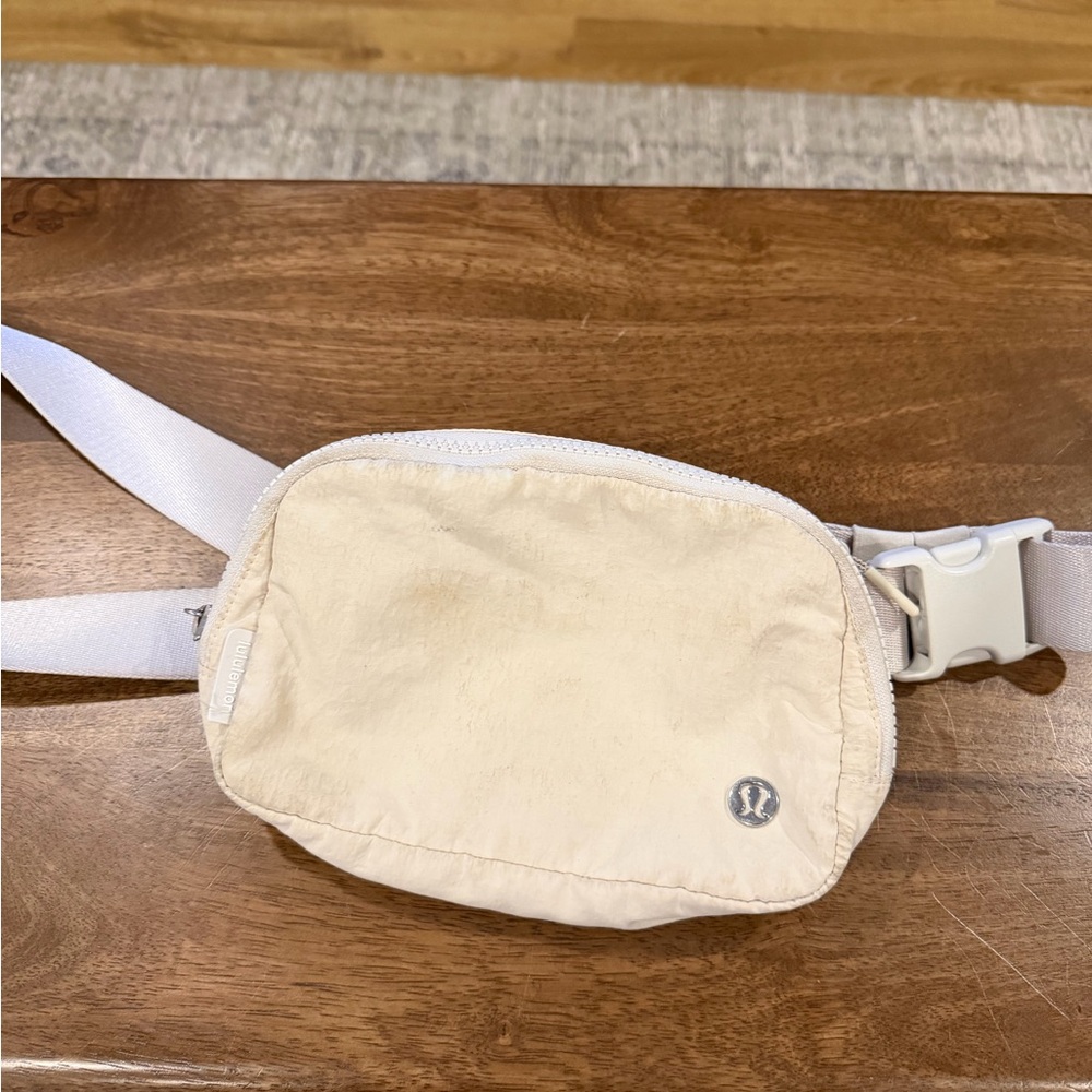 lululemon athletica Cream Crossbody Bag